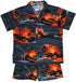 Kilauea Big Island Volcano Boy's 2pc Cabana Set